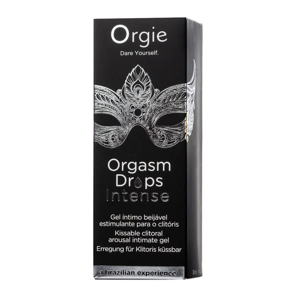 Возбуждающие капли для клитора Orgie orgasm drops intense, 30 мл