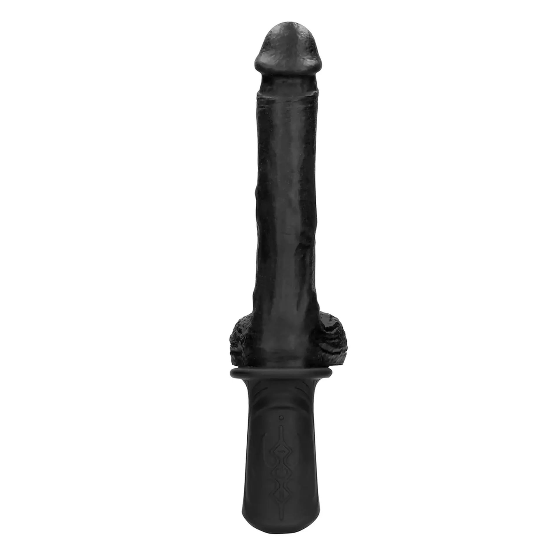Ouch! Hand Held Liquid Sex Machine - Maszyna erotyczna, Czarny, 33 cm