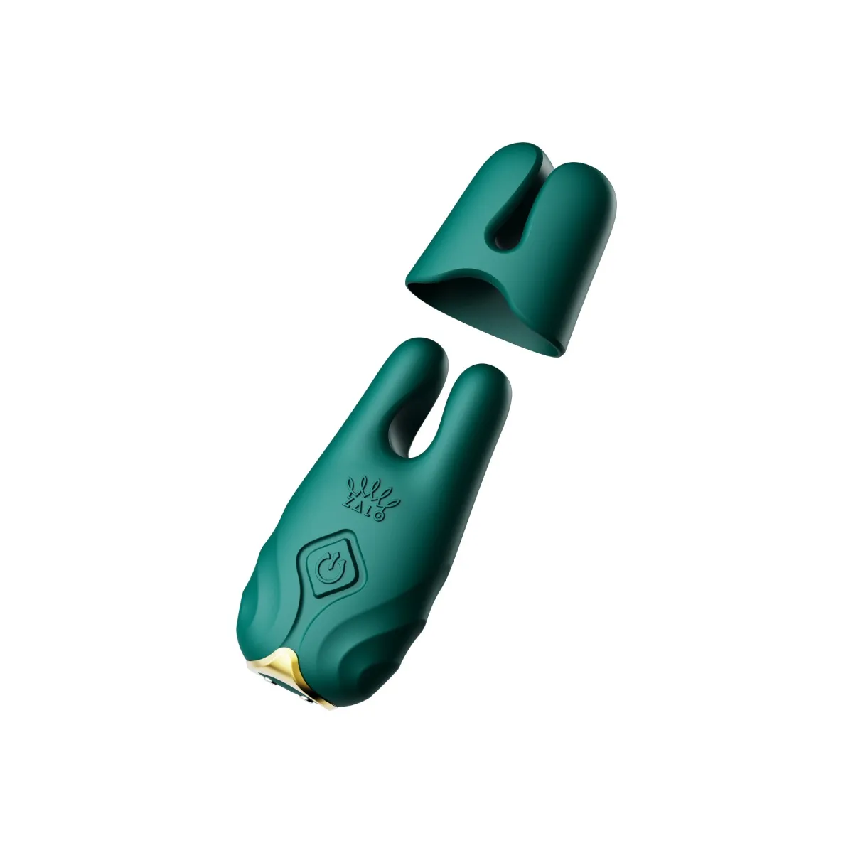 Zalo Nave - Wibrator piersiowy, Zielony, 6, 3 cm