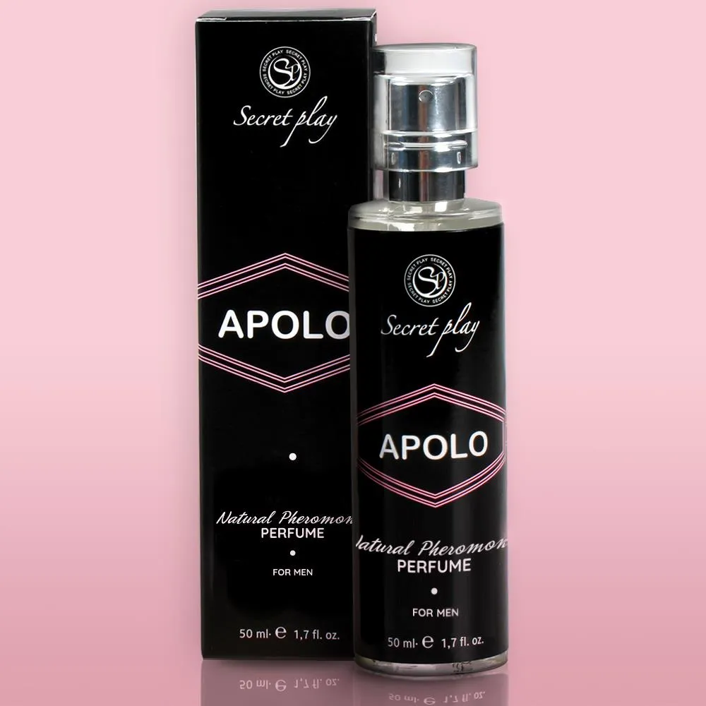 Secret Play Apolo - Perfumy męskie z feromonami, 50 ml