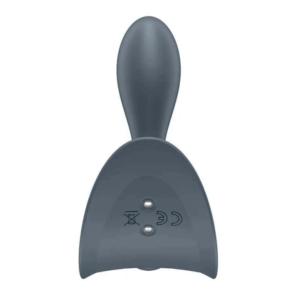 Анальна пробка Satisfyer Booty Absolute Beginners 2, 7.9 см (сірий)