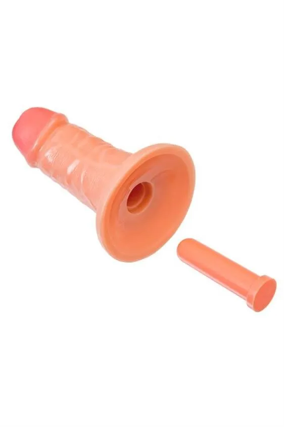 Фаллоімітатор RealStick Caliber, 14 см (тілесний)