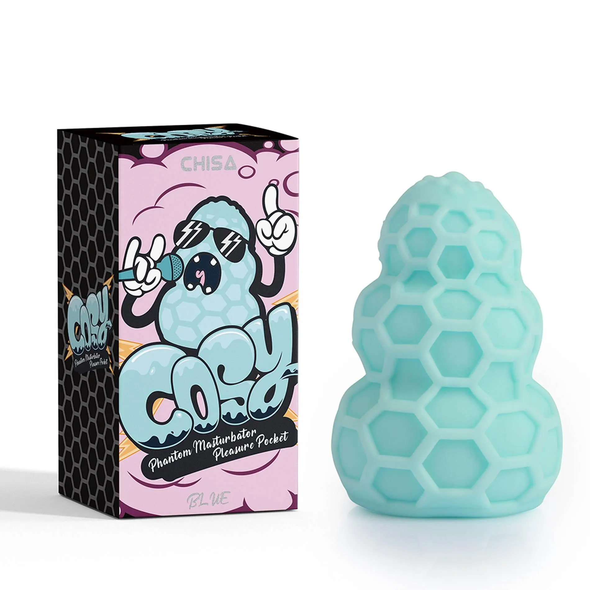 Мастурбатор Cosy Phantom Pleasure Pocket (голубой)