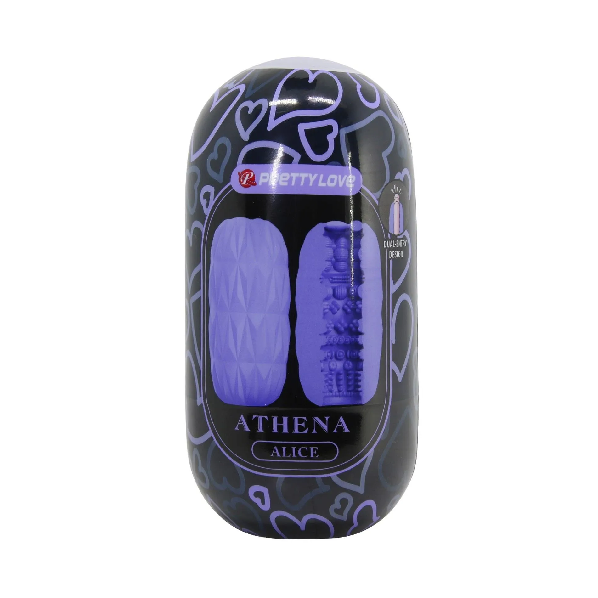Pretty Love Athena Alice - Masturbator, Fioletowy, 11.3 cm