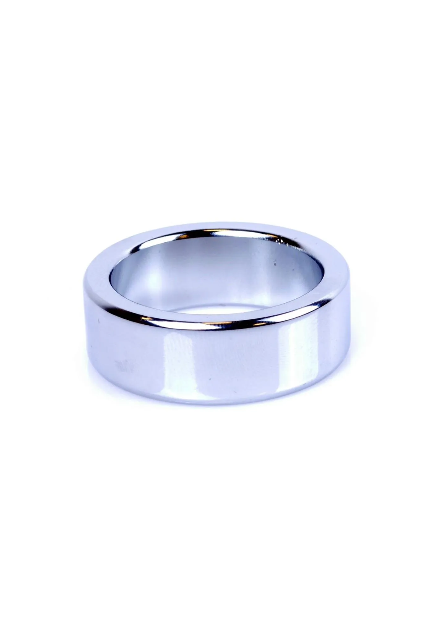 Эрекционное кольцо B - Series HeavyFun Metal Cock Ring Small, 4.5 см (серебристый)