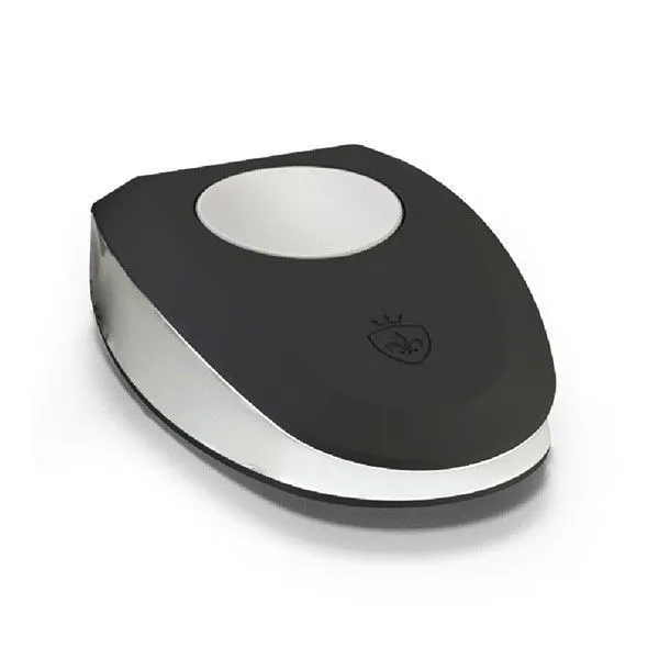 Анальна пробка Mystim Buttplug Rocking Force Vibe, 9,5 см (чорний)