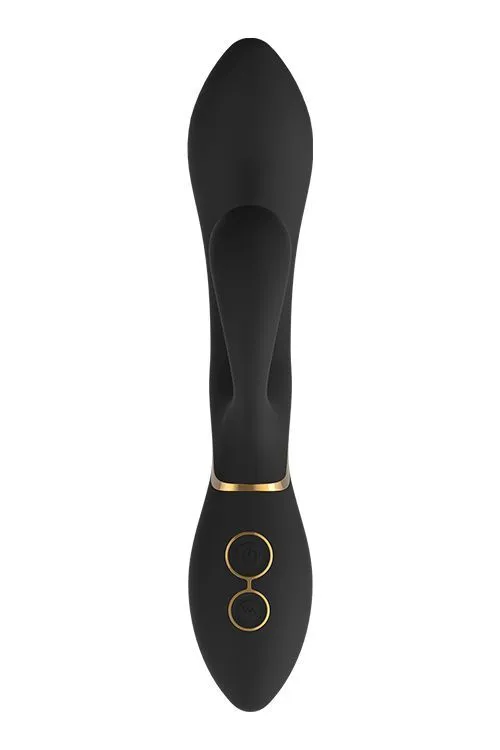 Вібратор-кролик Dream Toys Elite Amélie Luxxe, 20 см (чорний)