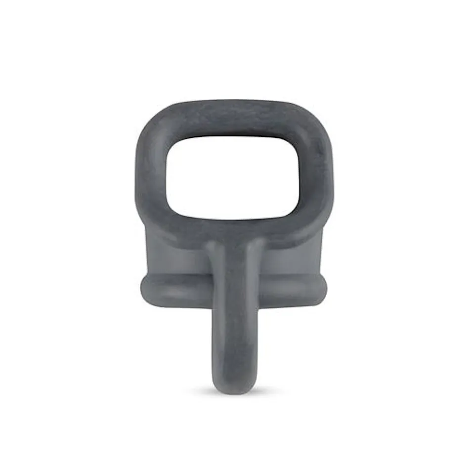 Эрекционное кольцо Boners Liquid Silicone Ball Splitter, 7 см (серый)