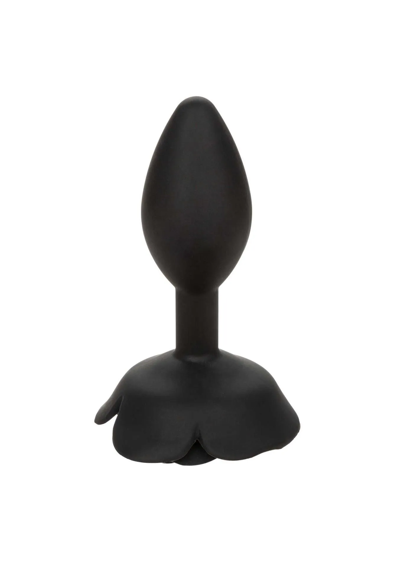 Анальная пробка Calexotics Rose Anal Plug Small, 10.2 см (черный)