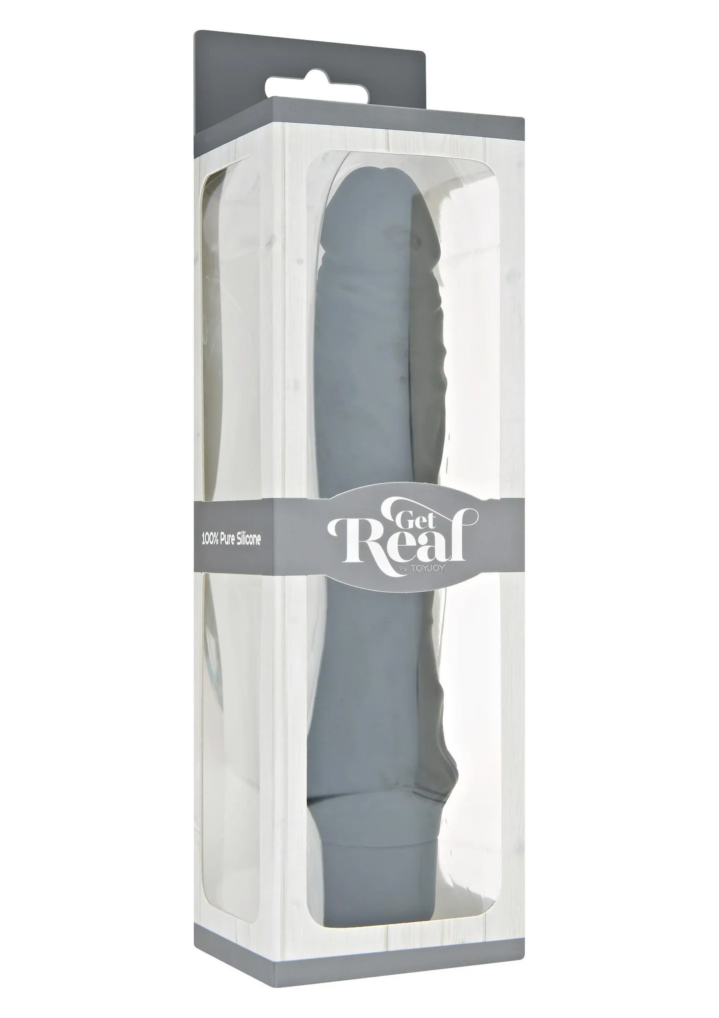 TOYJOY Get Real Classic Large - Wibrator, Czarny, 25 cm