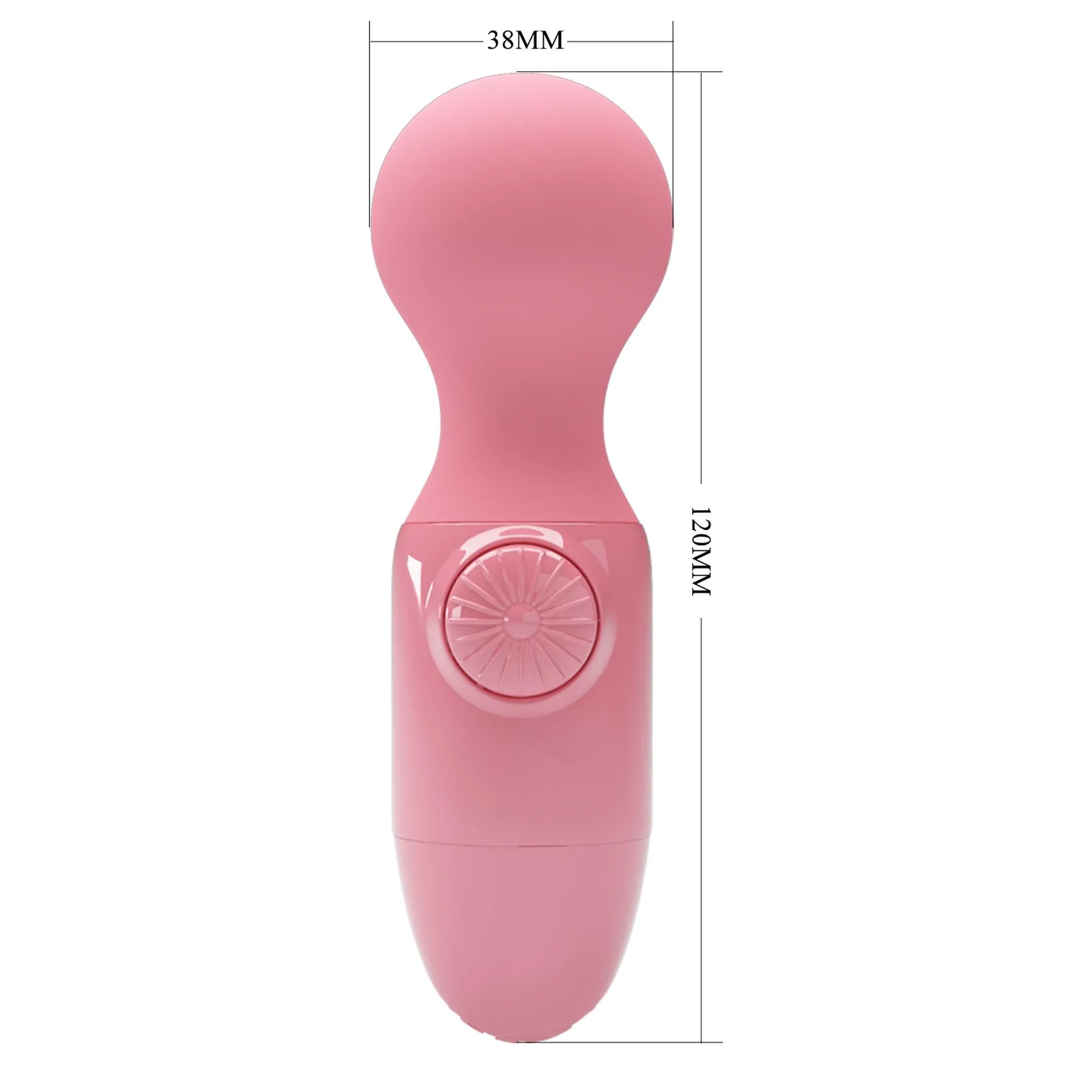 Вибромассажер Pretty Love Mini Stick Little Cute, 12 см (розовый)