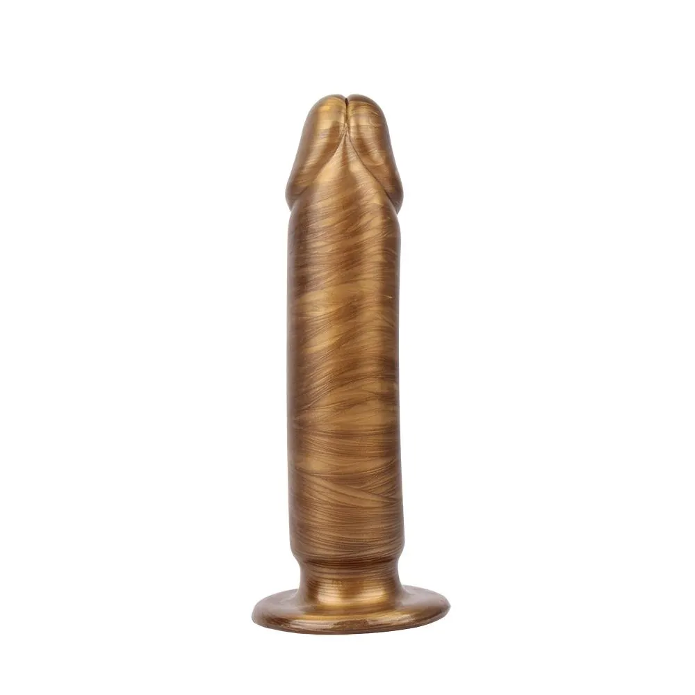 Фалоімітатор Dark Muscle Phut Dong, 22 см (золотий)