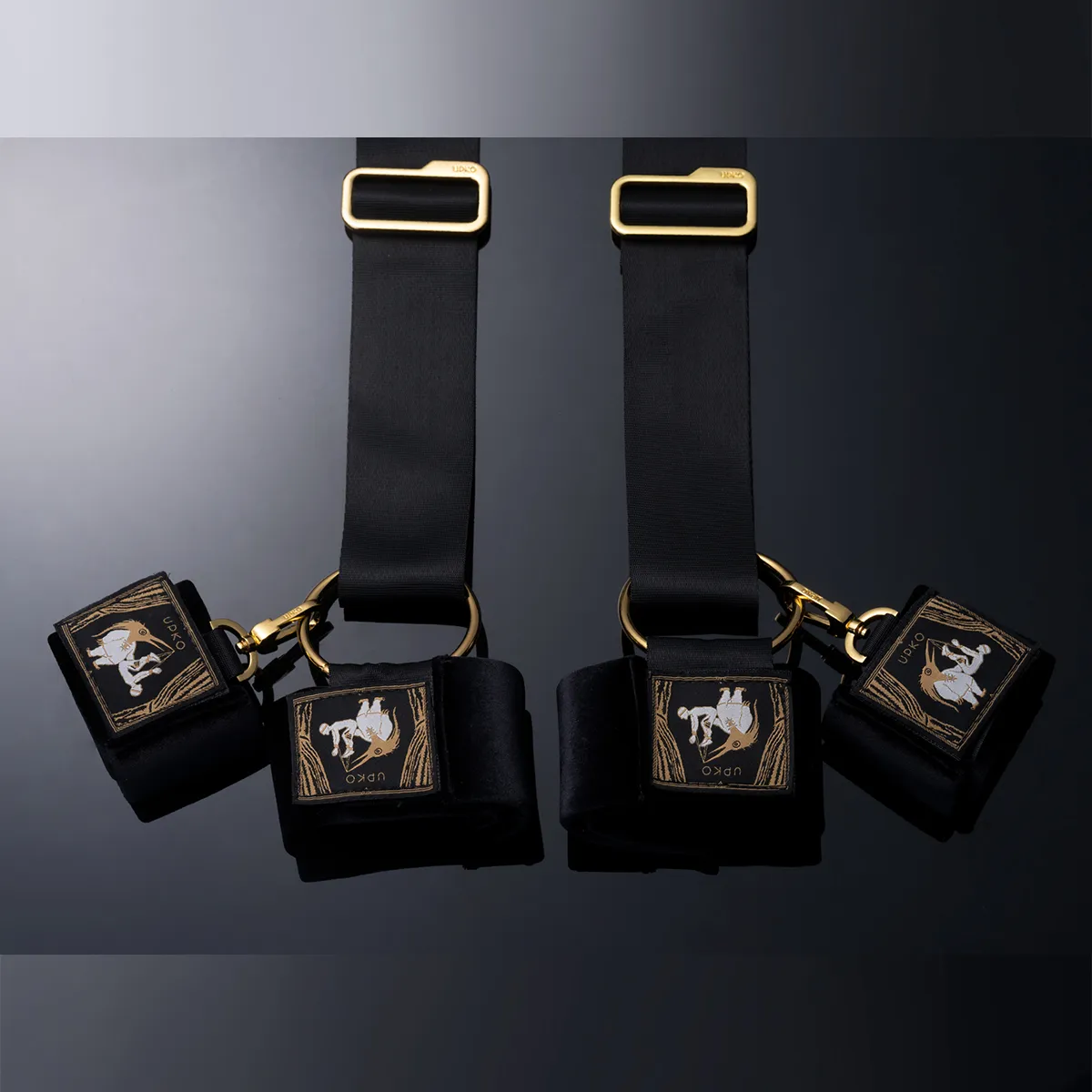 BDSM набір Upko Bondage Gear-Sling With Cuffs (чорний)