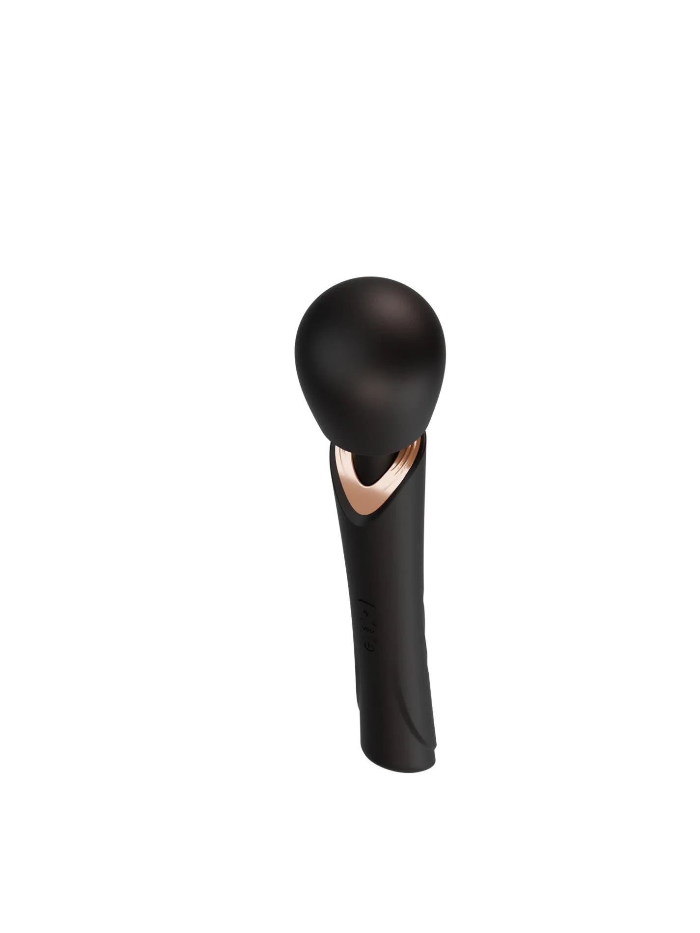 B - Series Cute Perfect Wand - Wibrator, Czarny, 30 cm