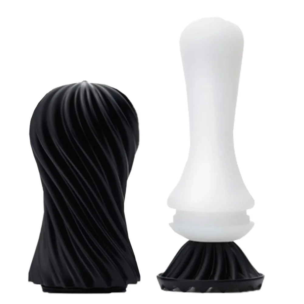 Tenga Flex Rocky - Masturbator, Czarny, 17, 6 cm