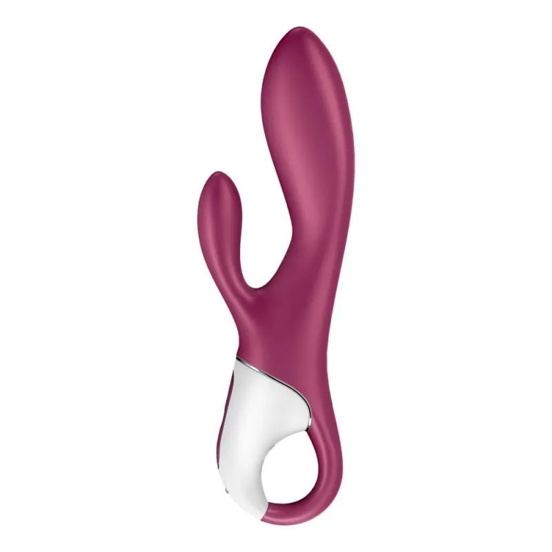 Вибратор-кролик Satisfyer Heated Affair, 20 см (бордовый)