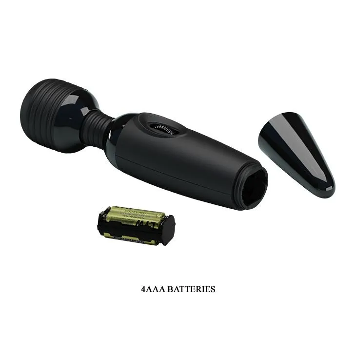 BAILE Sensual Massager - Wibrator, Czarny, 25 cm