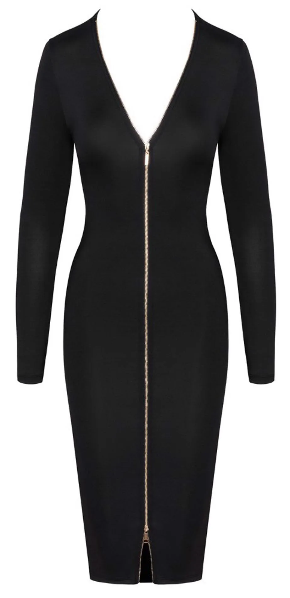 Cottelli PARTY Cottelli Collection Party Zip - Sukienka, XL