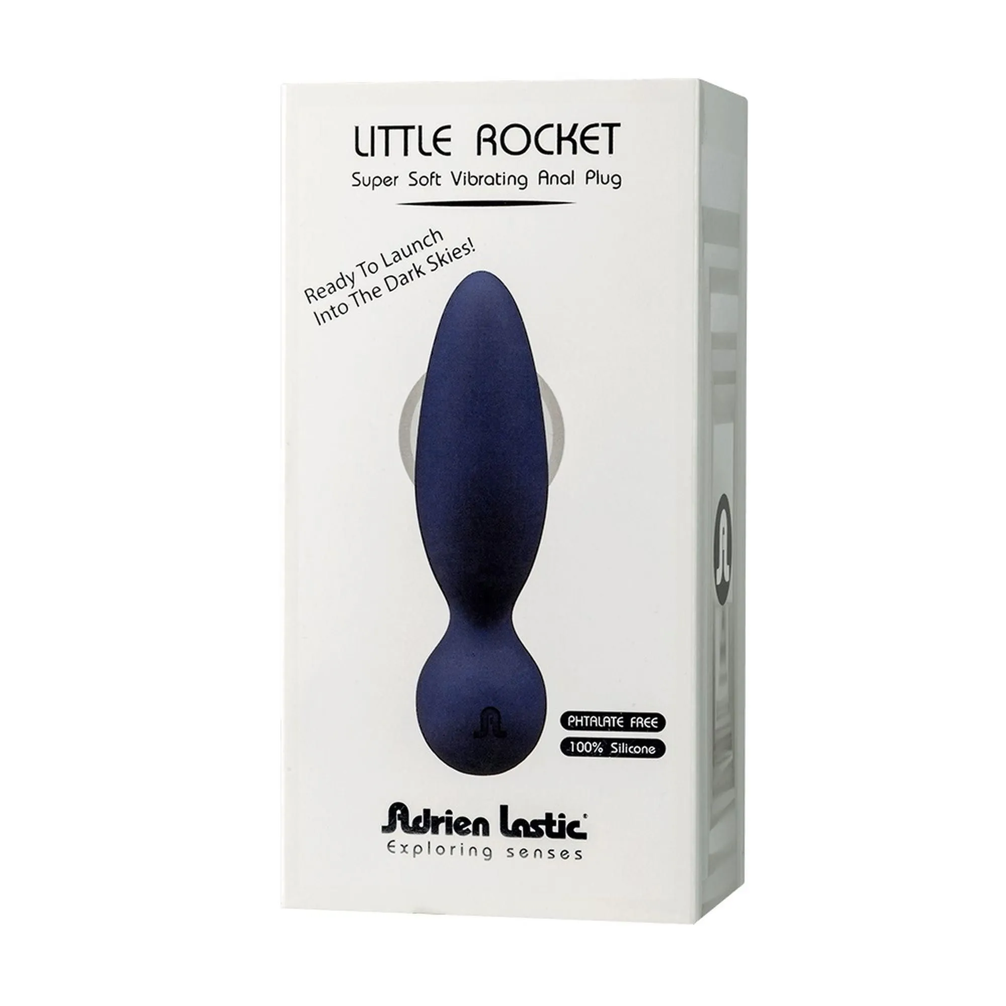 Анальна пробка Adrien Lastic Little Rocket, 13 см (синій)