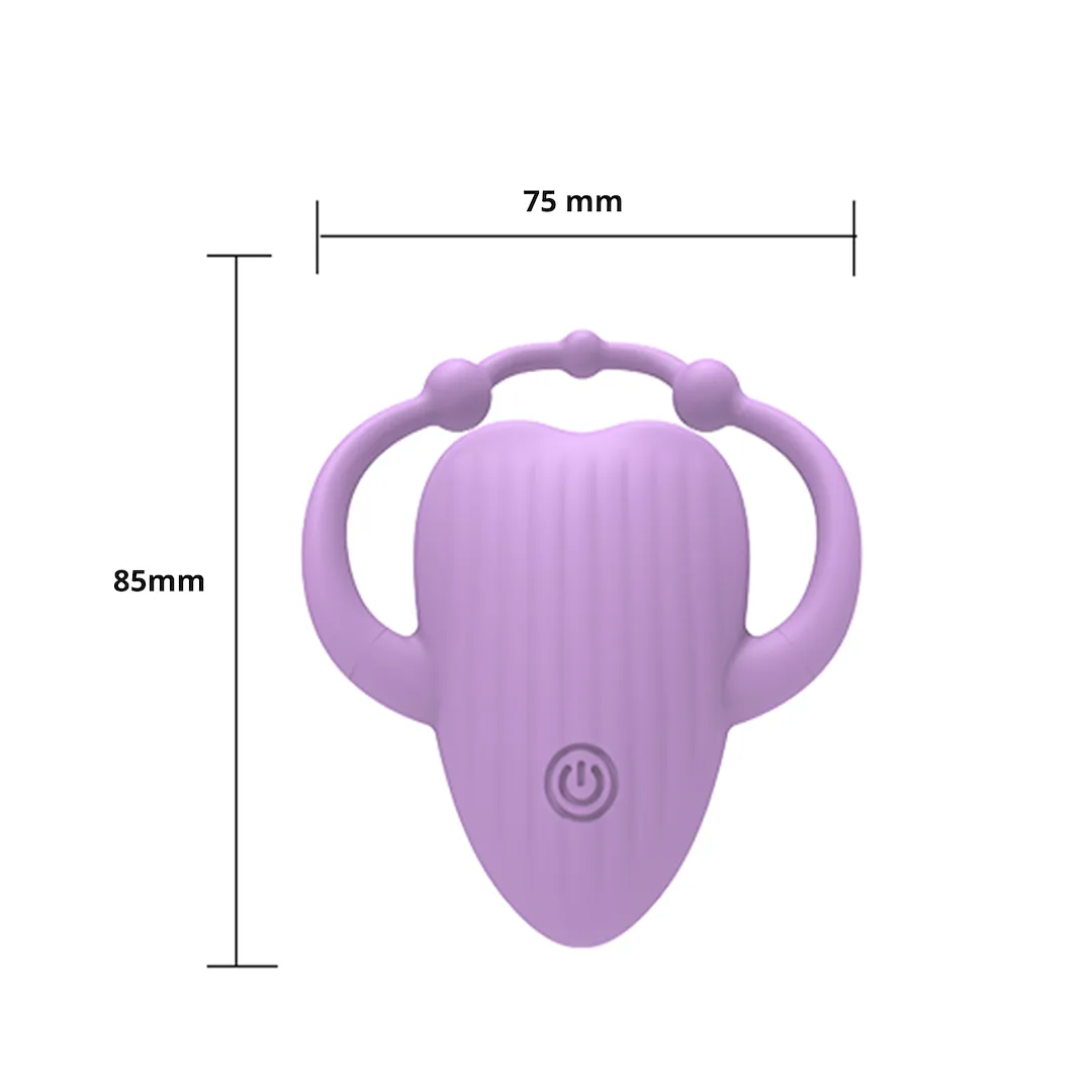 EROSPACE Sweet Play A5 - Wibrator do majtek, Liliowy, 8.5 cm