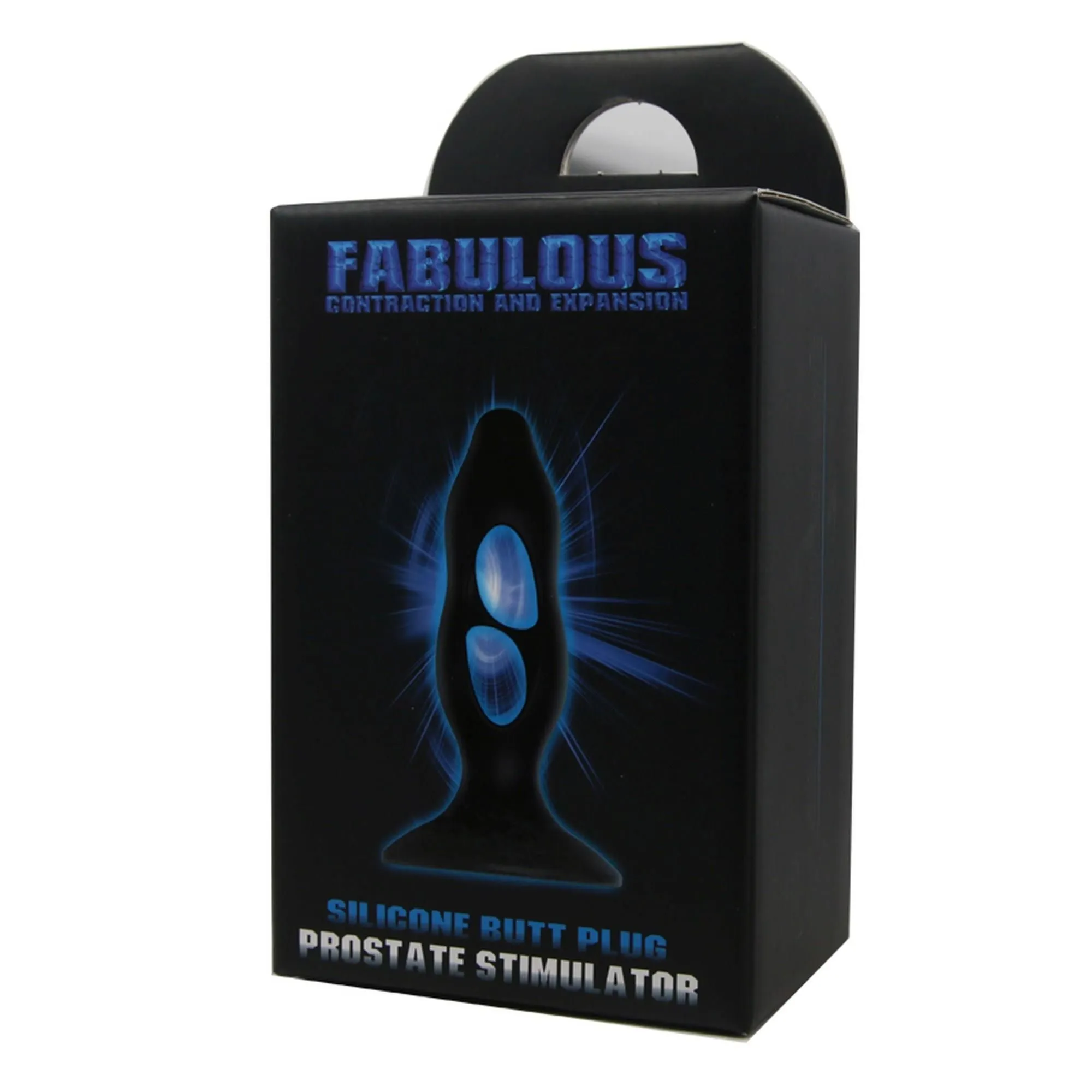 Анальна пробка Fabulous Contraction And Expansion, 11 см (чорний)