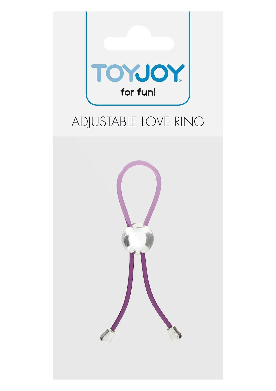 TOYJOY Adjustable Love Ring - Pierścień erekcyjny, Fioletowy