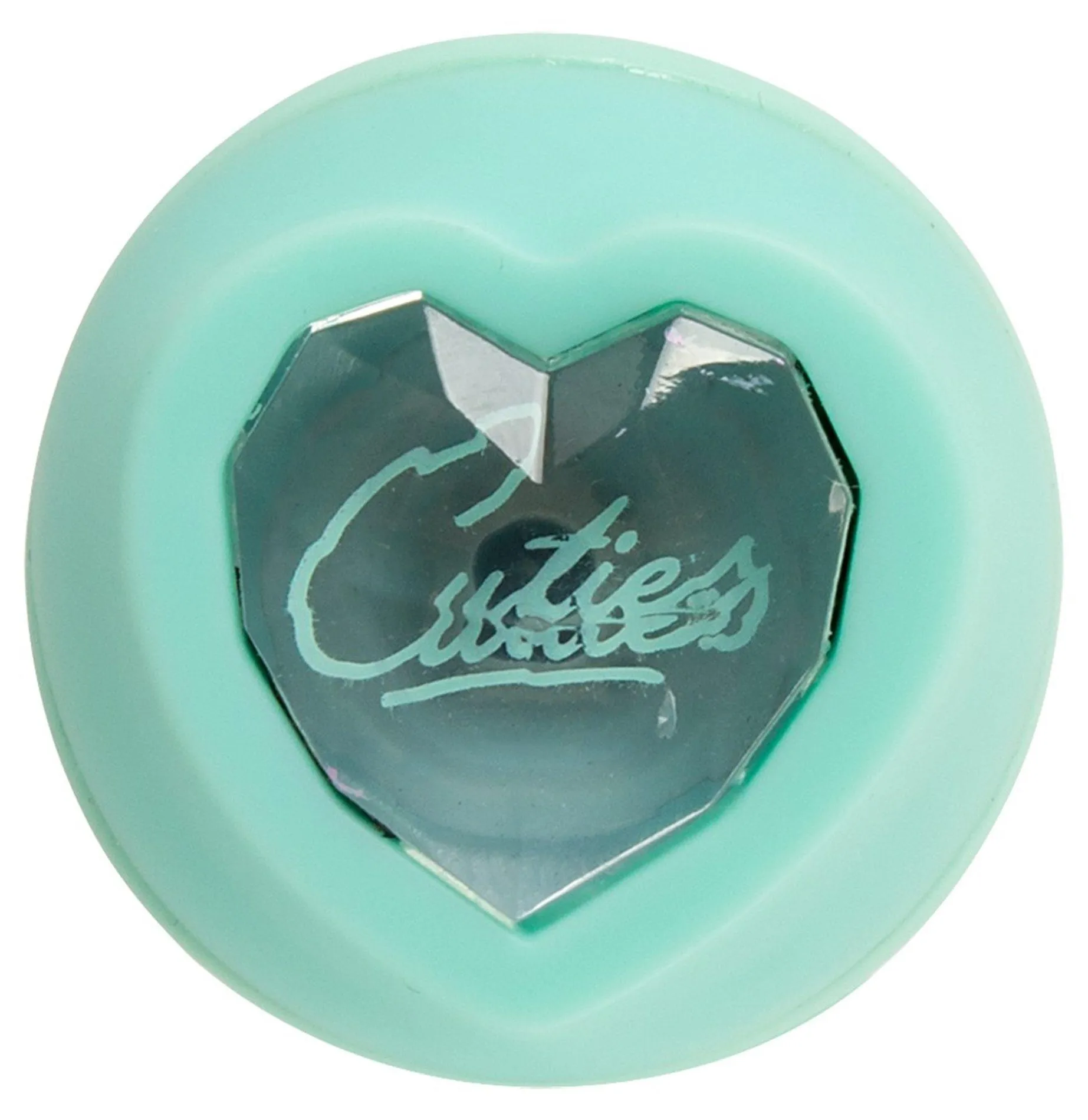 Вібратор-кролик Cuties Mini, 13,6 см (бірюзовий)