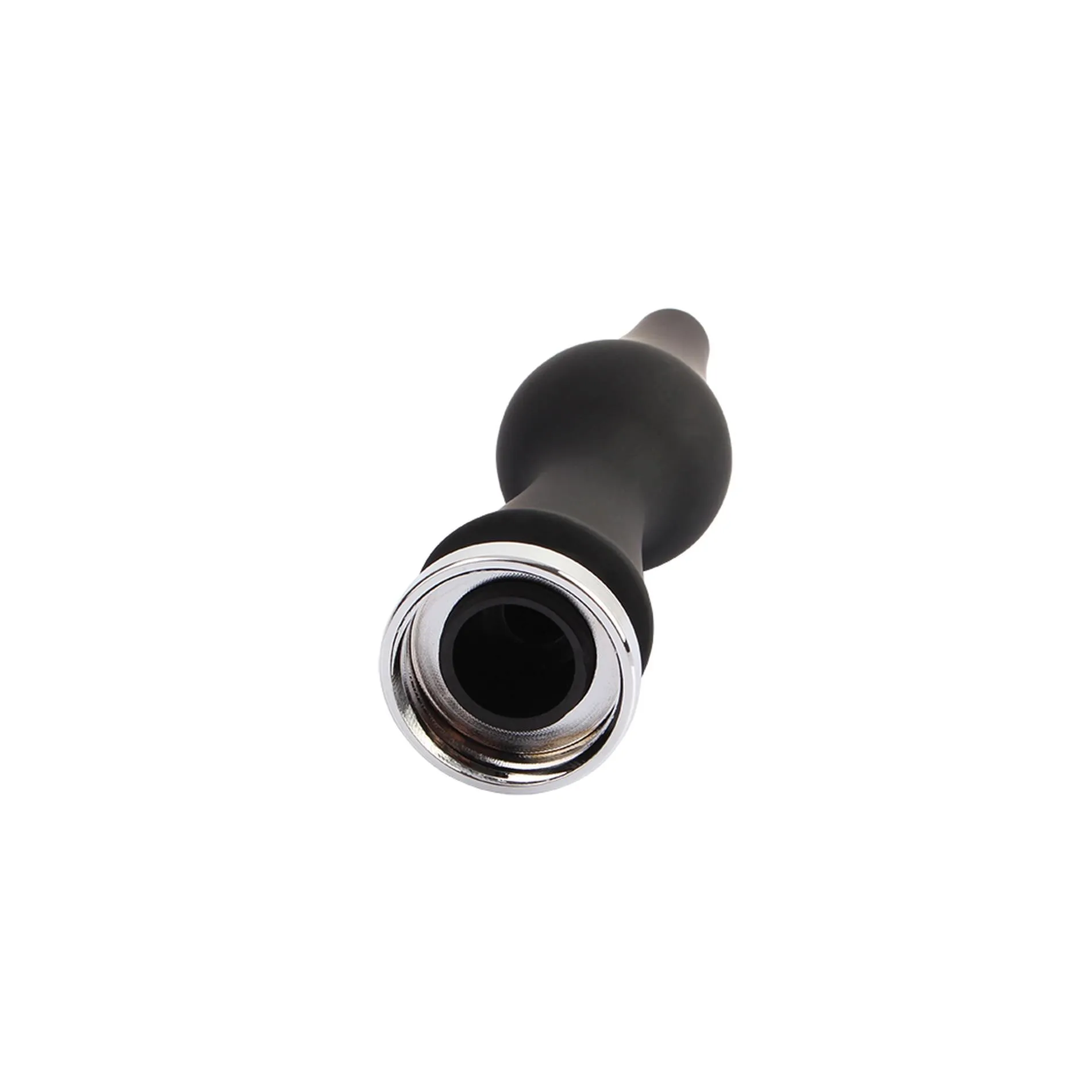 Black Mont CleanStream - Prysznik analny, Czarny, 15.3 cm