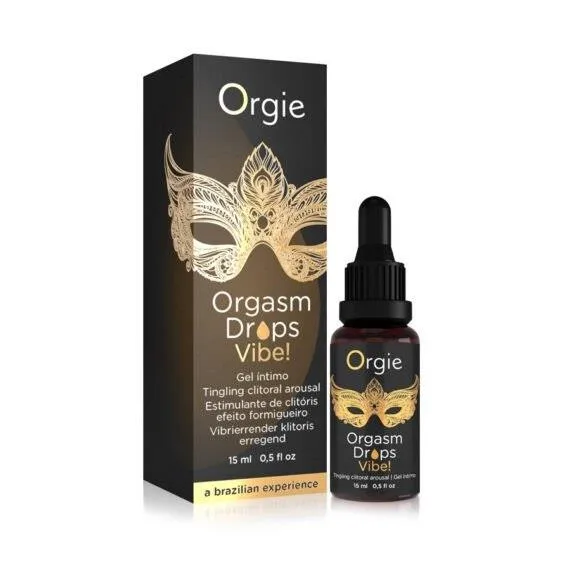 Стимулирующие капли Orgie Orgasm Drops Vibe, 15 мл