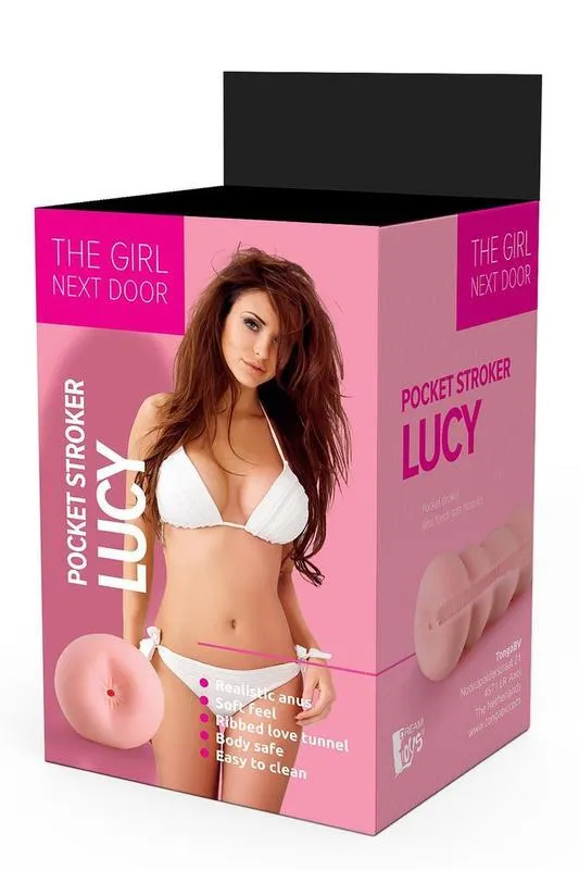 Dream Toys The Girl Next Door Lucy - Masturbator, Różowy, 15 cm