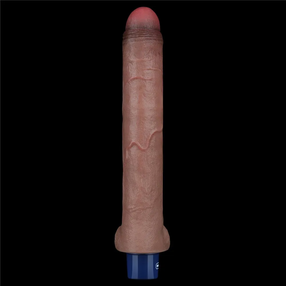Lovetoy Real Softee 10.5 - Wibrator, Brązowy, 26, 5 cm