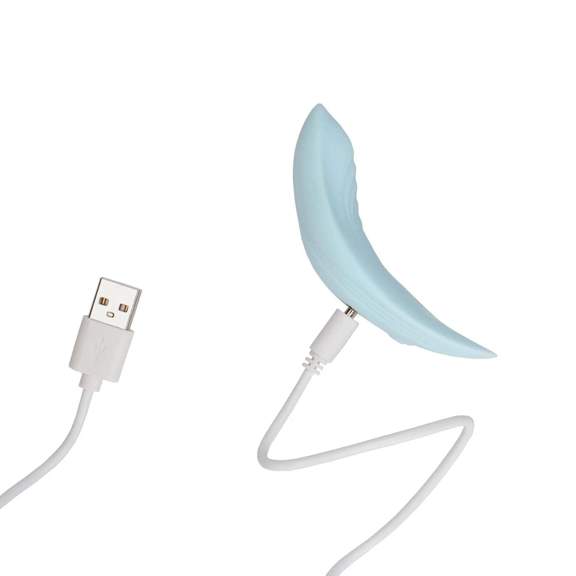 Loveline Arctic Blue - Wibrator do majtek, Niebieski, 8.5 cm