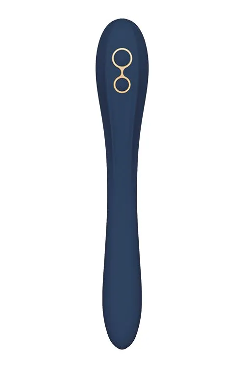 Вібратор Dream Toys Goddess Collection Ares, 20 см (синій)