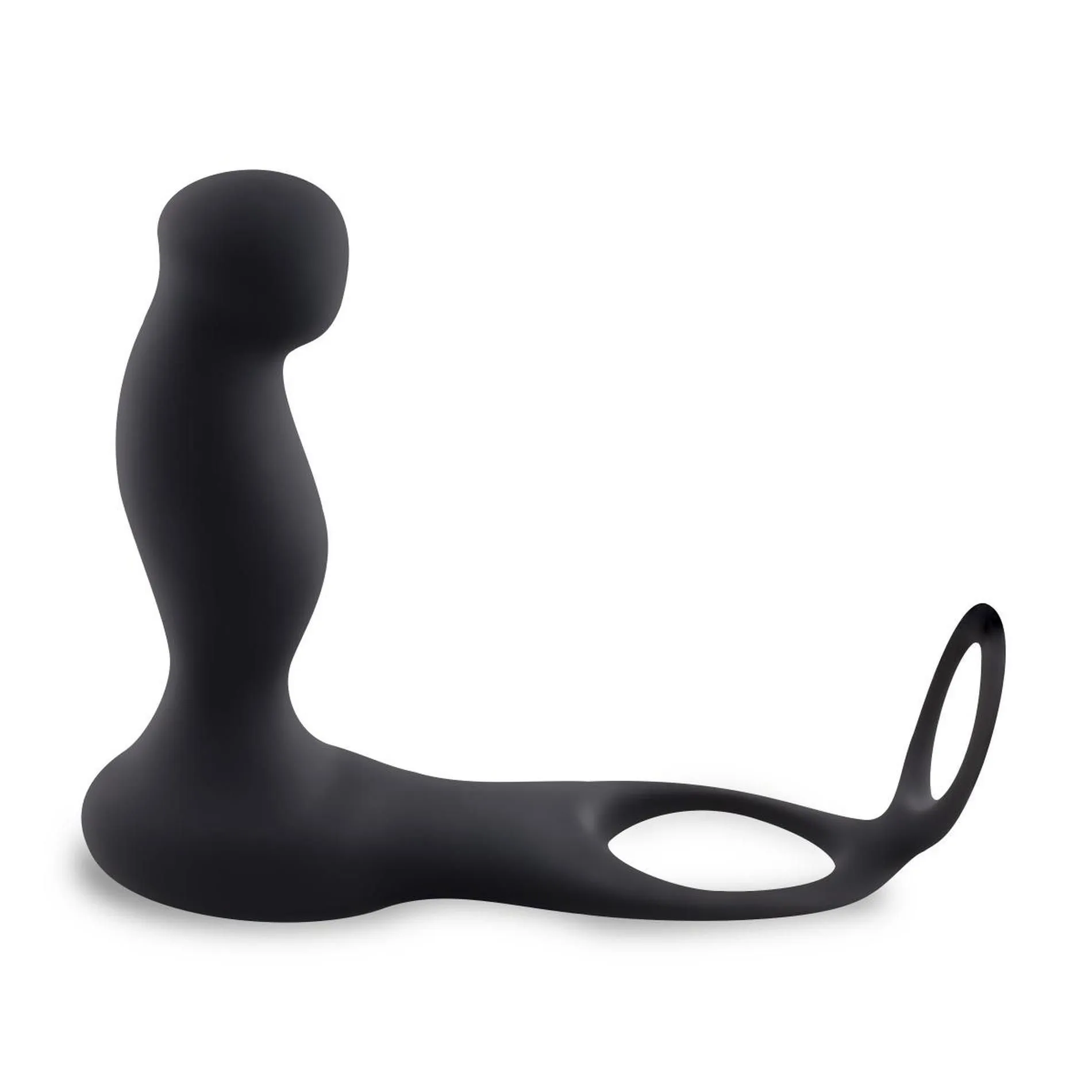 Стимулятор простаты Teazers Cock & Ball Ring, 7.5 см (черный)