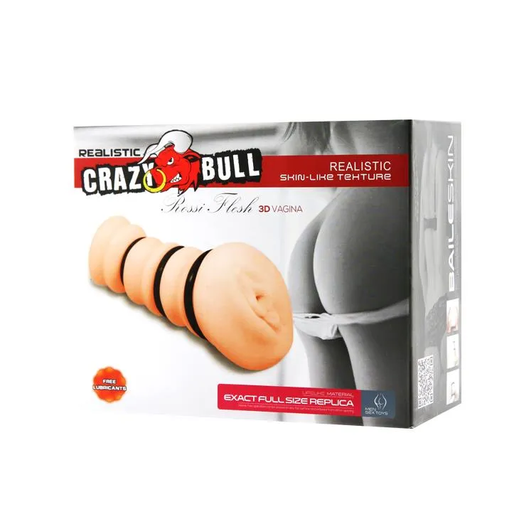 Мастурбатор Crazy Bull Rossi Flesh (телесный)