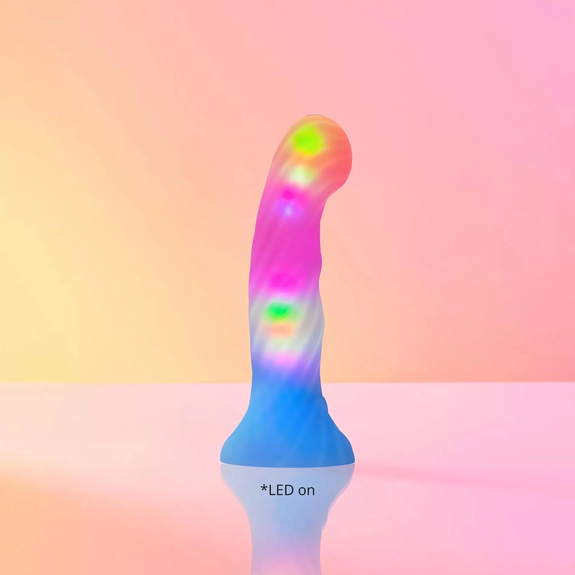Фаломітатор Love to Love Neon Art Candy Loop, 14.3 см (мульті)