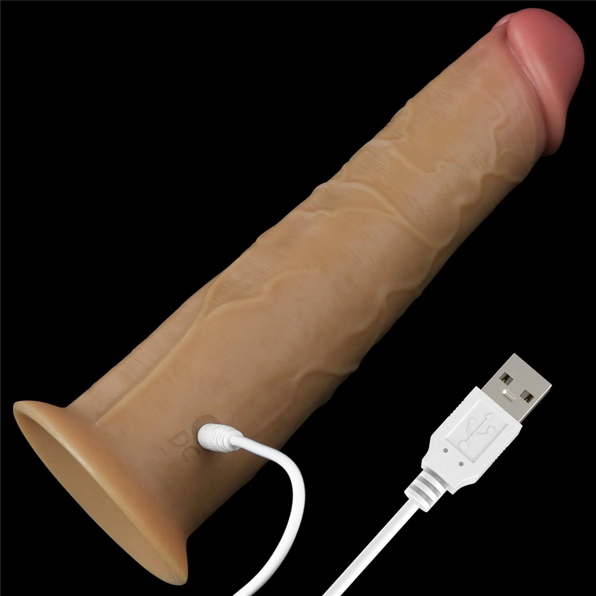 Реалістичний вібратор Lovetoy Nature Cock, 20,5 см (тілесний)