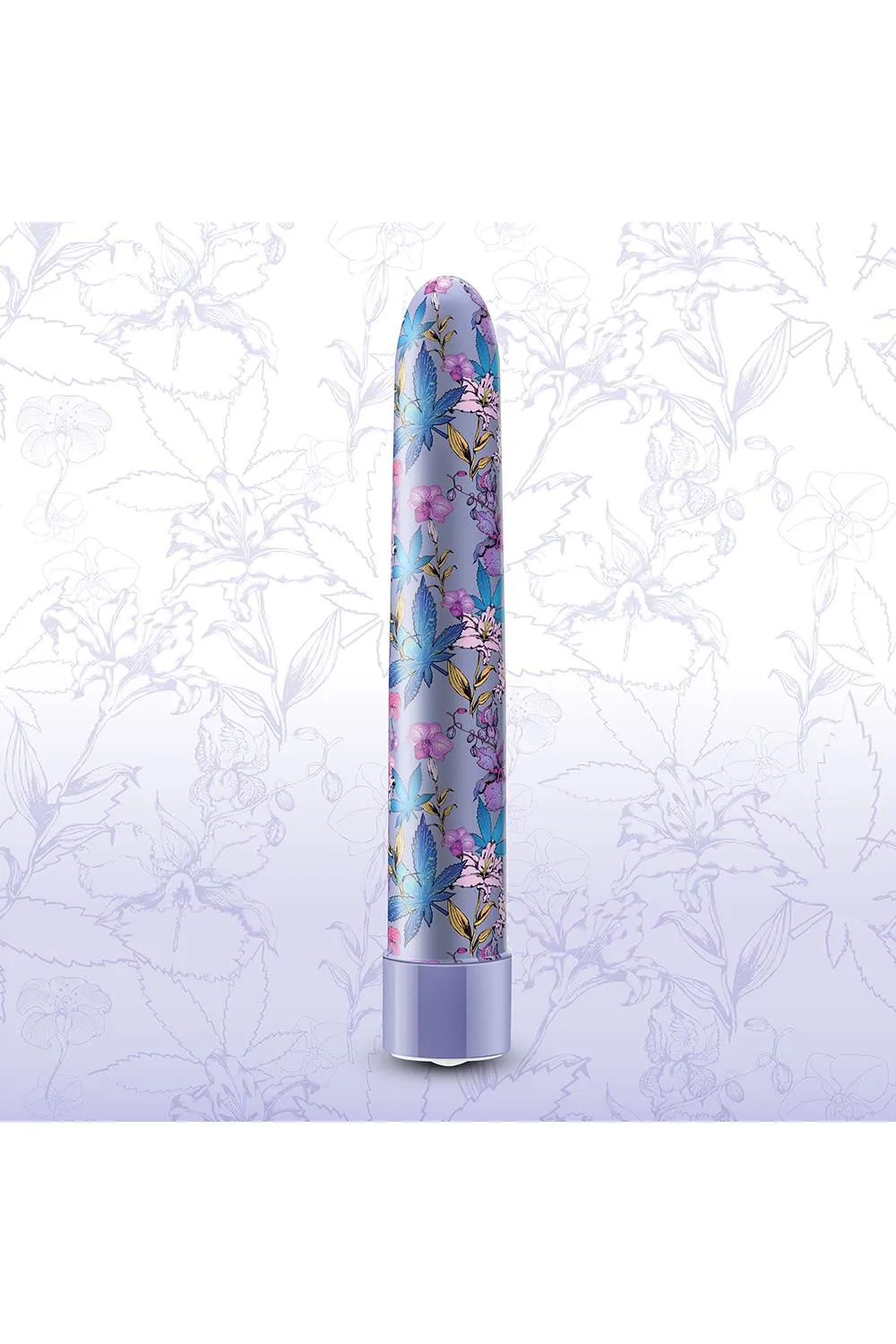 Вибратор Blush Limited Addiction Floradelic, 17.8 см (фиолетовый)