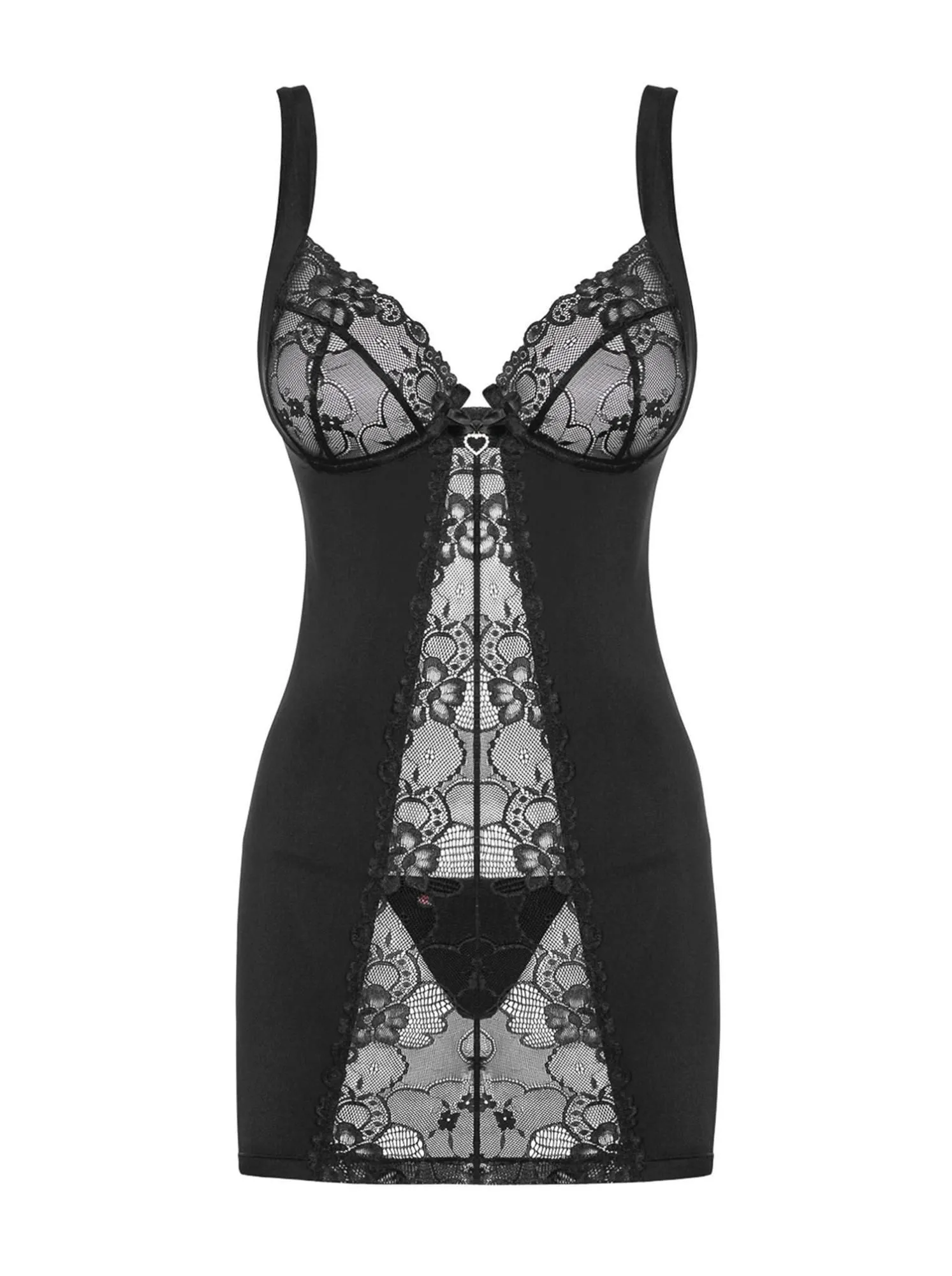 Obsessive Heartina - Koszulka i stringi, S/M