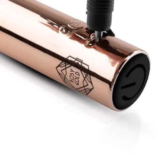 Вібратор Rosy Gold Nouveau G-spot, 22 см (золотистий)