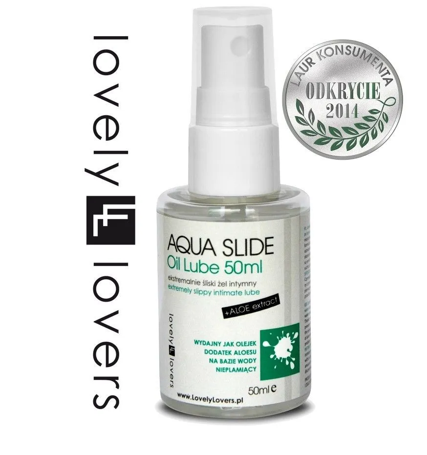 Лубрикант на водной основе Lovely Lovers Aqua Slide Oil Lube, 50 мл
