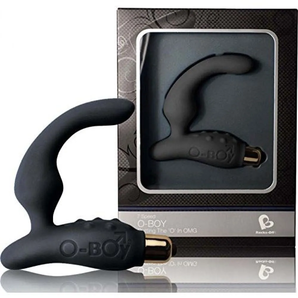 Rocks-Off O-Boy 7 -, Czarny, 11 cm