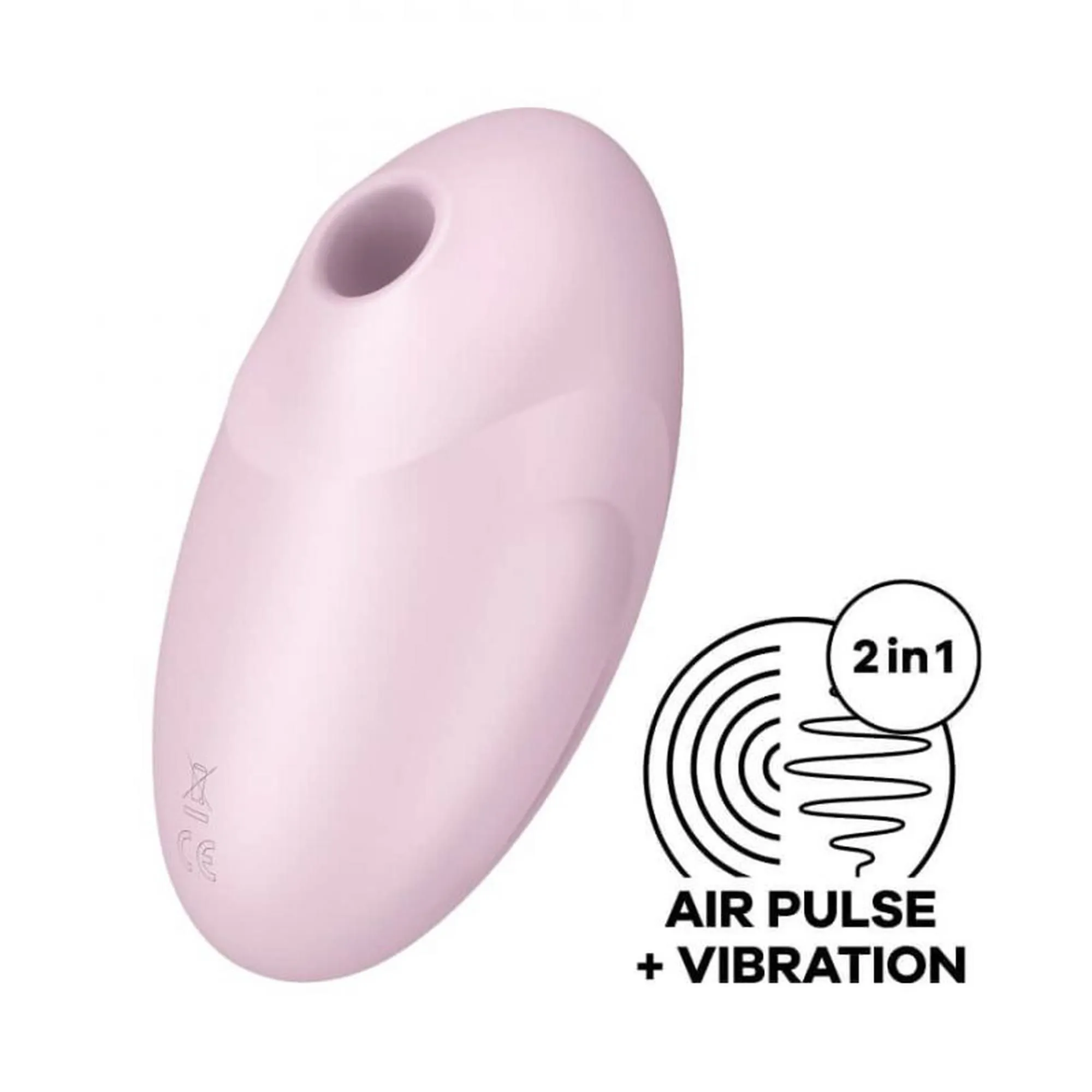 Вакуумний стимулятор клітора з вібрацією Satisfyer Vulva Lover (рожевий)