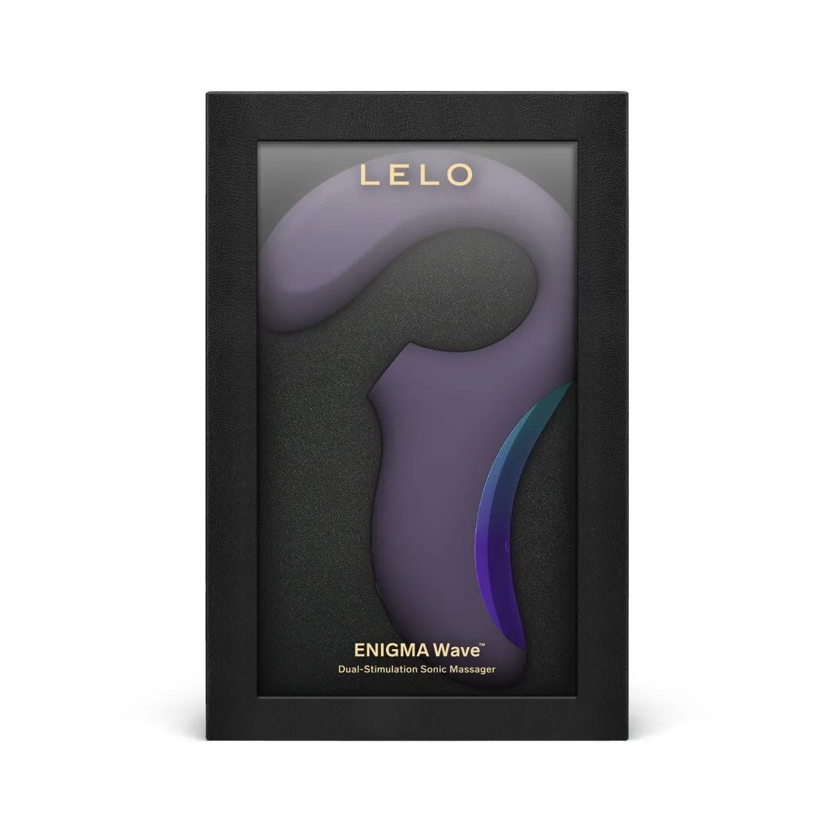 Lelo Enigma Wave - Bezdotykowy stymulator łechtaczki z wibracjami, Fioletowy, 18.2 cm