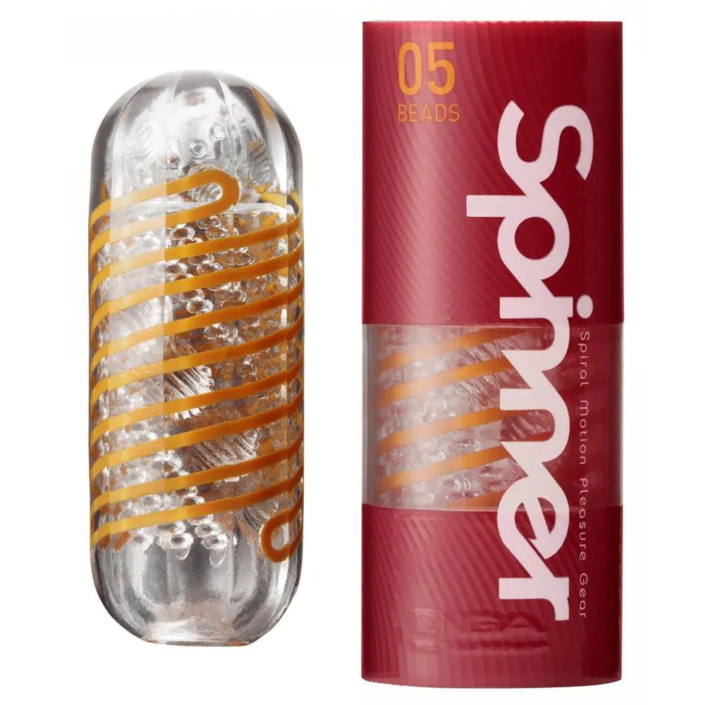 Мастурбатор Tenga Spinner Beads (коричневый)