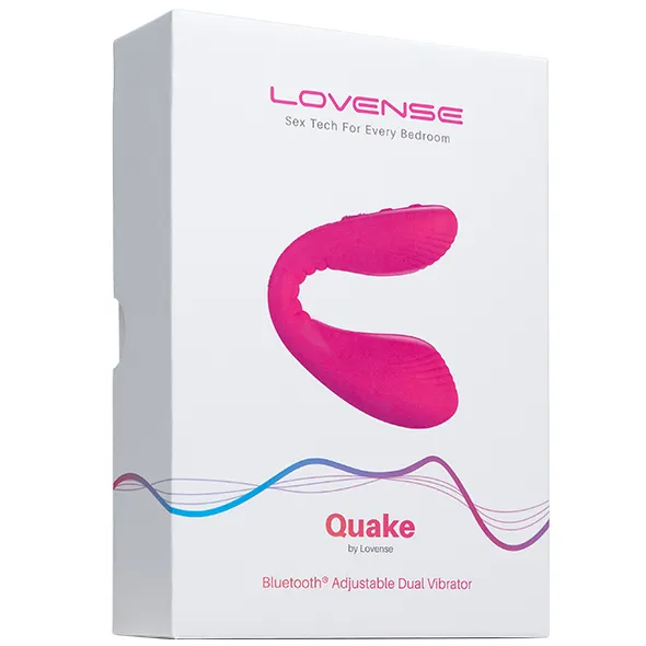 Lovense Quake - Wibrator, Różowy, 21 cm