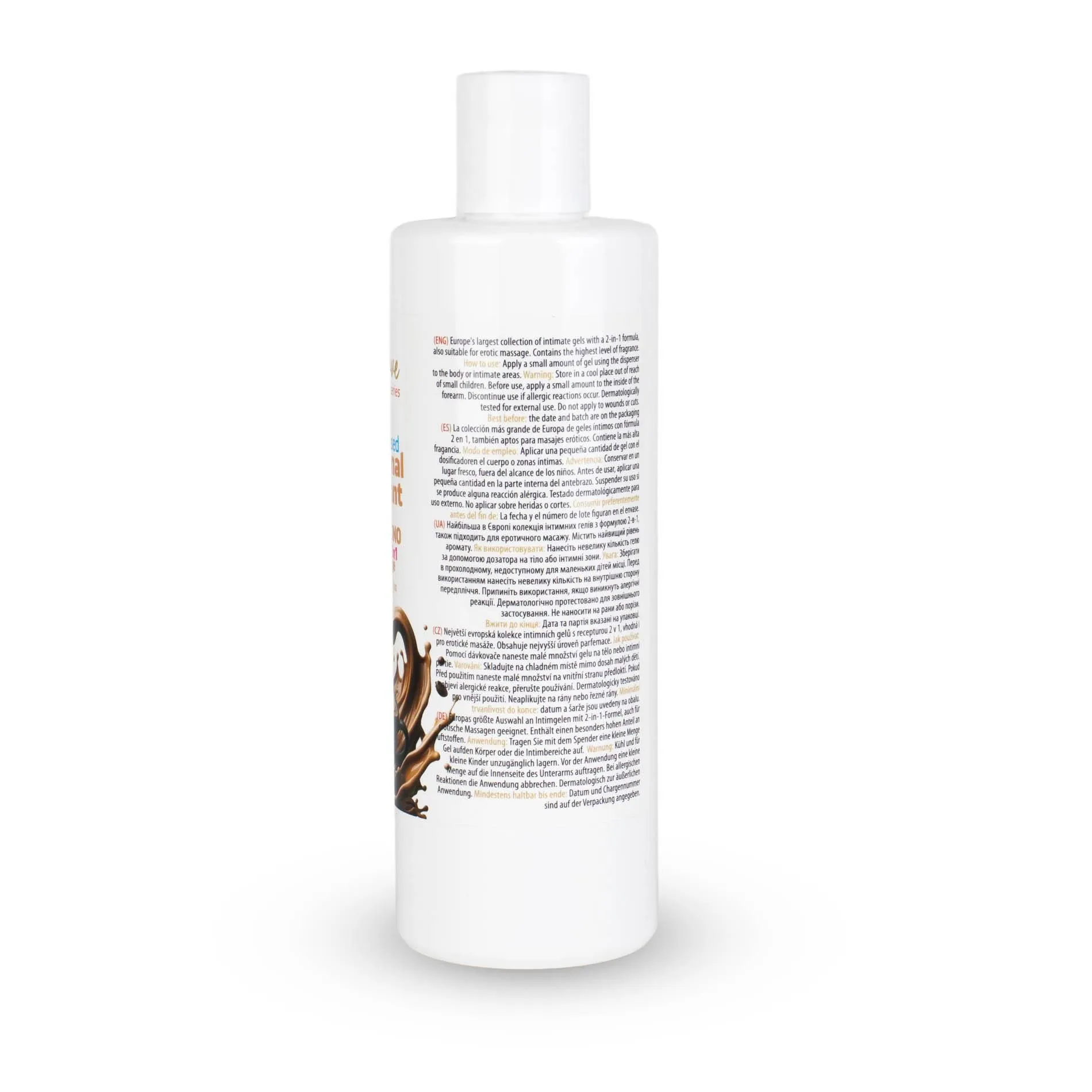 MyLove Aroma Series Intim&Massage 2in1 Capuccino - Lubrykant, Cappuccino, 300 ml