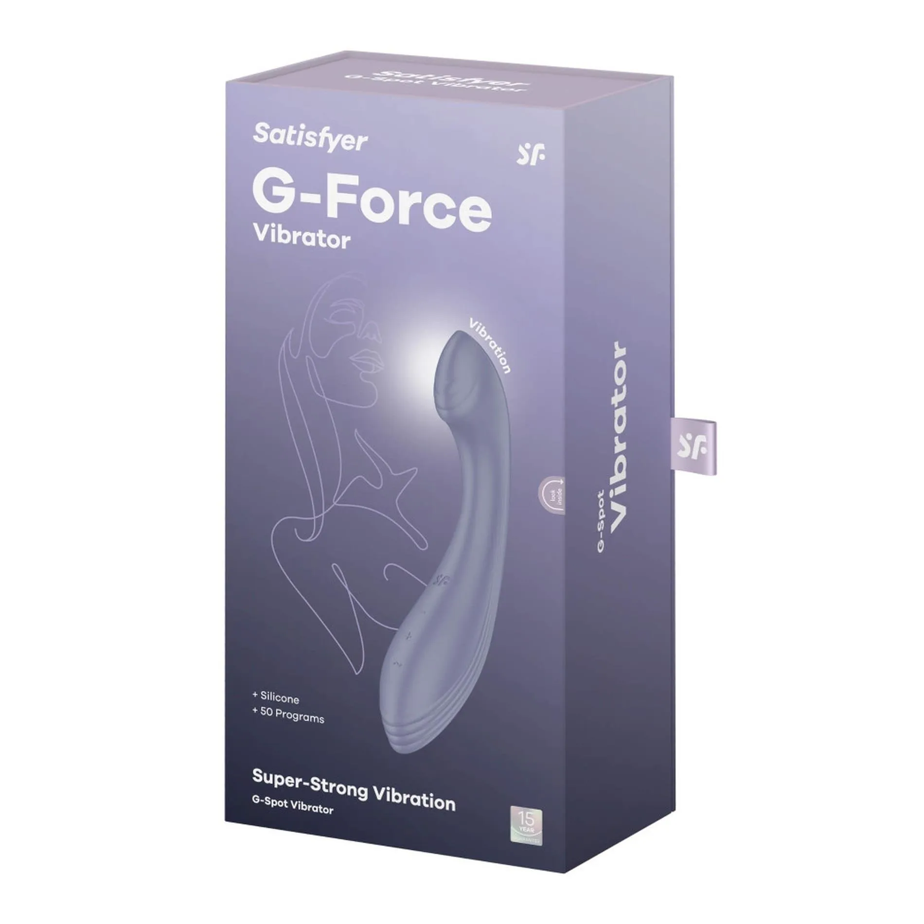 Вибратор Satisfyer G-Force, 19 см (фиолетовый)