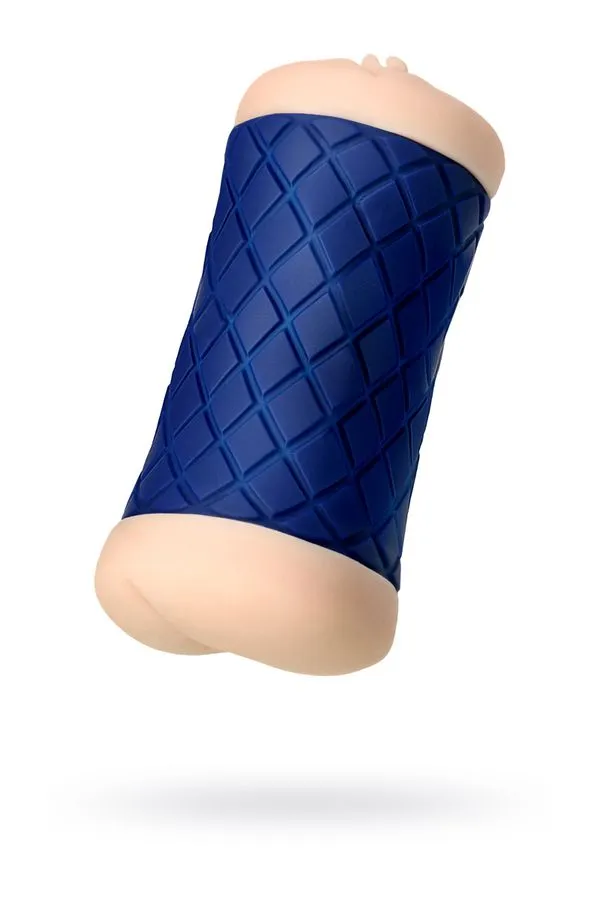 Toyfa Jos Lulu - Masturbator podwójny, W kolorze cielistym, 14.5 cm