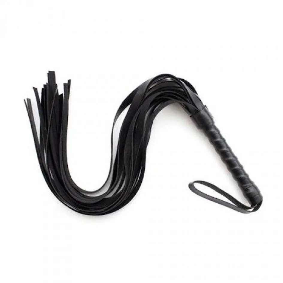 Флогер Toyz4lovers Frusta a frange Squash Whip, 45 см (черный)